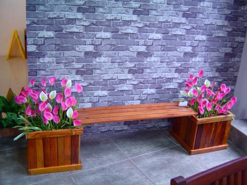 花箱条凳组合花箱